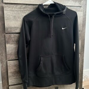 Youth Medium Black Nike Therma fit Hoodie